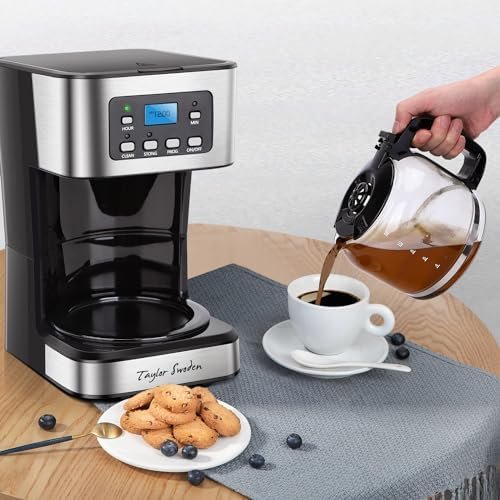 Taylor Swoden 12-Cup Programmable Coffee Maker